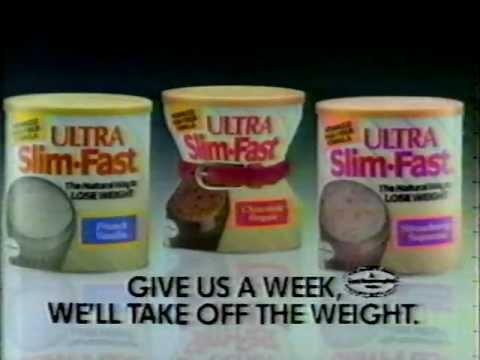 Ultra Slim Fast Commercial 1989