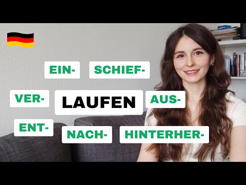 8 Verben mit "-laufen" (Deutsch B2/C1/C2)