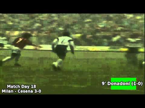 Serie A 1989-1990, day 18: Milan - Cesena 3-0 (Don...