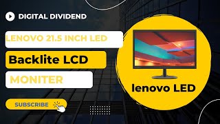 Best Review Lenovo D22-20 21.5-inch LED Backlit |LCD Monitor| Digital Dividend|