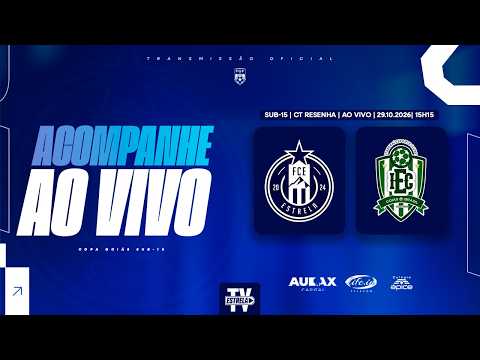 AO VIVO | ESTRELA X ITABERAÍ | SUB-15 | COPA GOIÁS