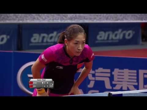 ITTF World Tour Polish Open 2015 SF LIU Shiwen vs ZHU Yuling
