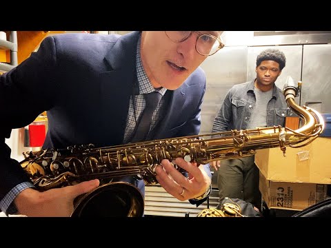 JL Woodwinds Tenor Saxophone + case + mouthpieces image 10