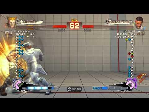 USFIV~ Guile (Blue Emblem) vs.  Dudley (UGP HJM) HD