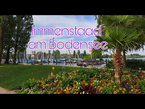 SUMMERTIME AT IMMENSTAAD AM BODENSEE 4k