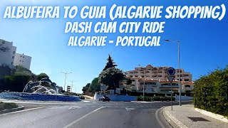 Albufeira to Guia Algarve Shopping Dash Cam Car Ride Portugal Travel Vlog 🛣️🚗🇵🇹