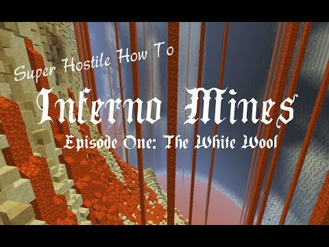 Minecraft Super Hostile How to: Inferno Mines - White Wool