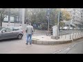 O Mică Călătorie Cu Autobuzul Otokar Kent C12 6470 182 Pe Linia De Tramvai
