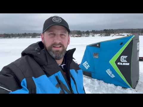How I Set Up My Clam Kenai Pro Thermal XT Ice Shelter (mods and accessories + on-ice review)