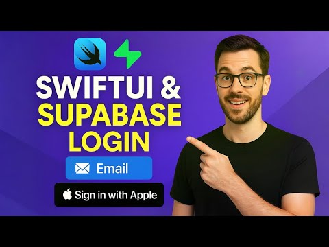 SwiftUI & Supabase in Action: Simplify Login with Email & Sign in with Apple—No Stress, Just Code!