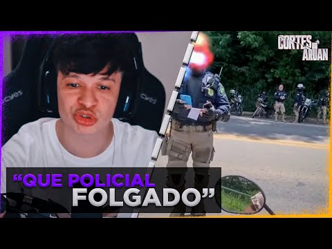 ARUAN REAGE A ENQUADROS DE MOTO (XRACING) PARTE 4 - Cortes do Aruan