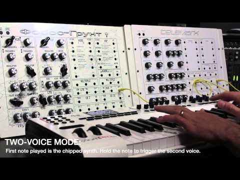 TELEMARK 2 voices - analogue synth demo