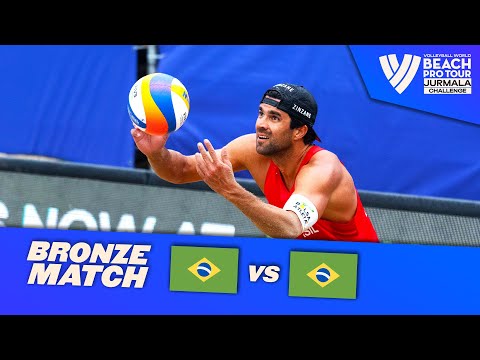 Vitor Felipe/Renato vs. Evandro/Arthur -  Bronze Match Highlights Jurmala 2023 #BeachProTour