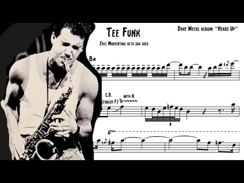 The most epic Rock/Funk sax solo of all time | Eric Marienthal with Dave Weckl on "Tee Funk"