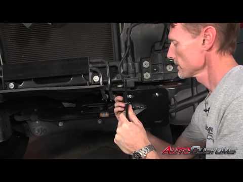 How to Install Iron Cross Base Front Bumper at AutoCustoms.com