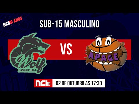 WOLF BASKETBALL X APAGEBASK - NCB SUB-15 MASCULINO 2022.2