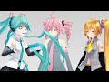 MMDxTalkloid The Triple Baka Squad Gets Into An Argument