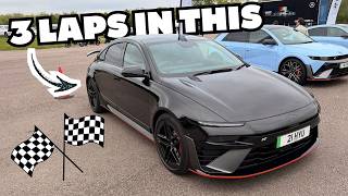 Hyundai IONIQ 6 N on track | 3 Laps @Milbrook Proving Ground