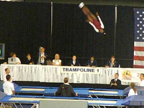 D. Parris Trampoline Nationals Final Routine 2009