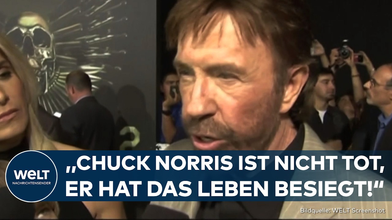 USA: Action-Legende Chuck Norris mit 86 Jahren gestorben – Familie bestätigt Tod!