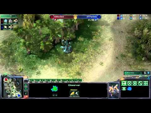 [2/2]2012 StarCraft II WCS Asia Finals_PartinG vs.MacSed_32強賽
