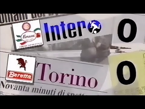 Inter-Torino 0:0, 1993/94 - Domenica Sportiva