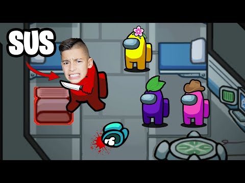 Acting "SUS" in AMONG US! | Royalty Gaming