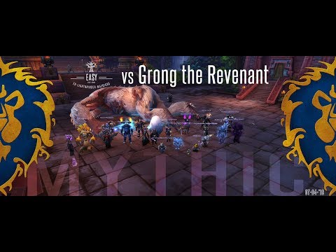 "Easy-Lightbringer" Grong the Revenant Mythic Kill - Fire mage PoV