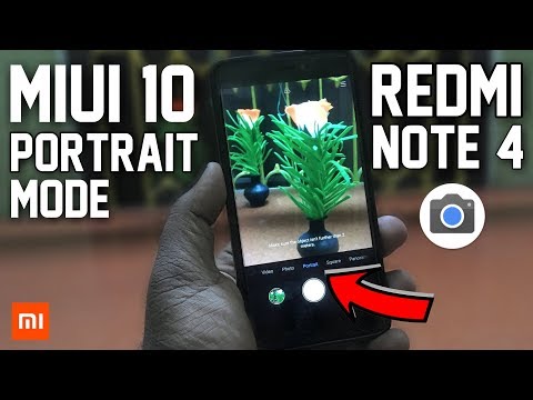 Miui 10 AI Portrait Mode: Redmi Note 4 (Global Stable Miui 10.1.1.0 Update) Video