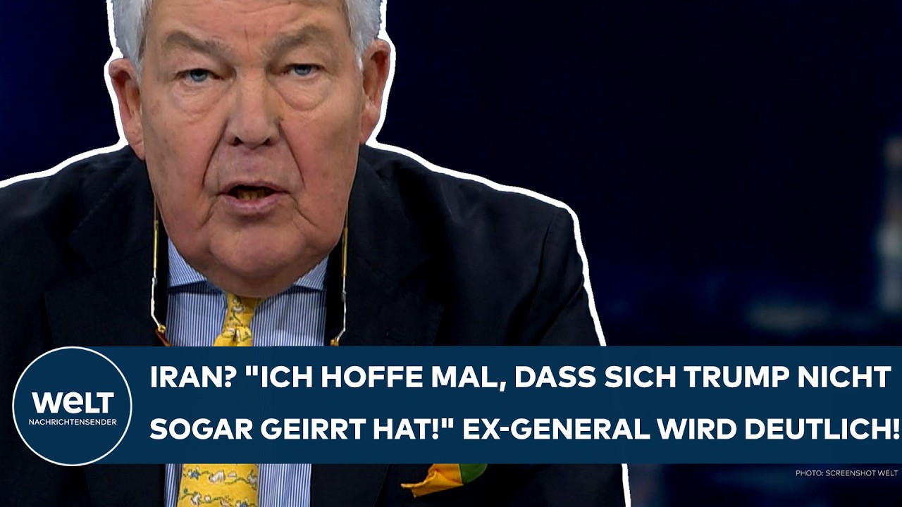 IRAN: "Ich erkenne als Militär keinen Plan!" Plötzlich wird der Ex-General sehr deutlich!