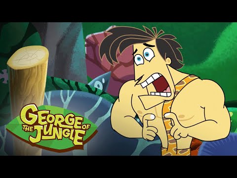 George vs. Log | George Of The Jungle | Full Episode | Videos for Kids