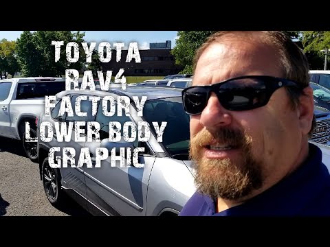 Thumbnail for Toyota Rav4 factory lower body graphic by Toyota, Toyota RAV4
