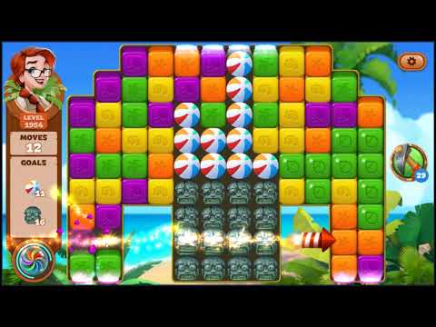 Lost Island Blast Adventure Level 1954 - NO BOOSTERS 🏝️ | SKILLGAMING ✔️