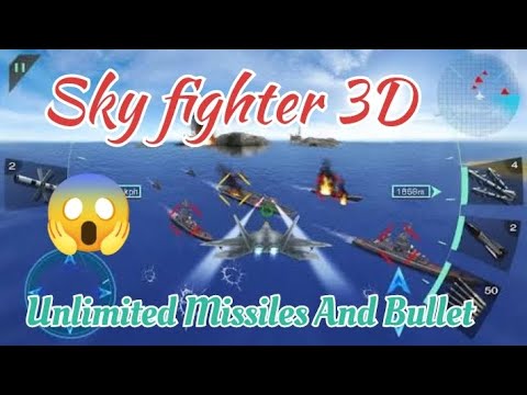 Unlimited Missiles And Bullet: Sky fighter 3D 💪 #gamingvideos #gameplay #skyfighter #gamer #viral