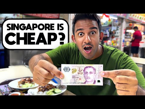How EXPENSIVE is Singapore? ON A BUDGET 🇸🇬
