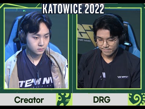 Starcraft 2 CREATOR vs DRG PvZ SC2 IEM Katowice 2022 Tournament