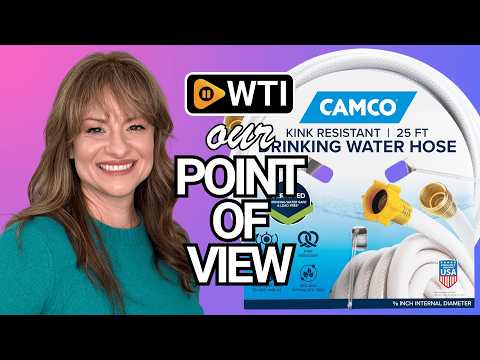 Camco TastePURE 25-Ft Water Hose - RV Drinking Water Hose Contains No Lead - WTI product video review