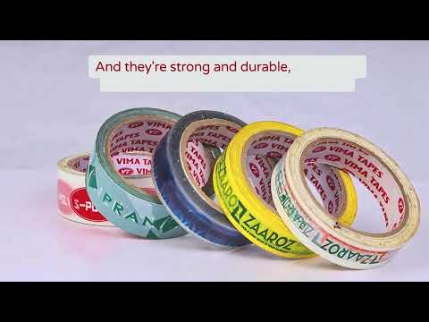 Personalized scotch tapes