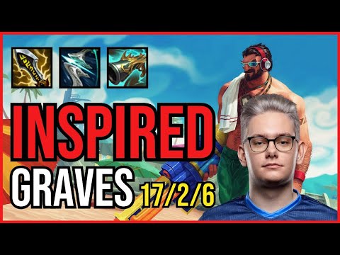 INSPIRED - GRAVES vs KARTHUS Jungle - EUW Challenger - Patch 11.6