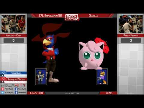 CFL Smackdown 182 Melee - Komodo + Ober vs Ridz + Keenan - Doubles