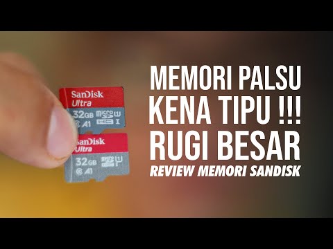 , title : 'Kena Tipu !!! Memori Palsu Rugi Besar | Cara Membedakan Memory Sandisk Original vs Palsu'