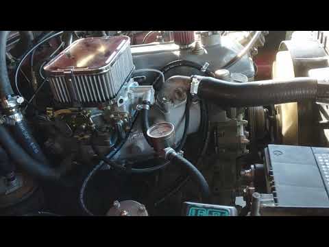 22R Offenhauser intake and Weber Carb