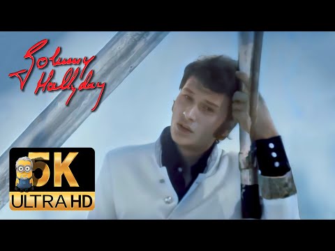 Johnny Hallyday AI 5K Colorized Restored - Amour d'été  - Love Me Tender (1967)