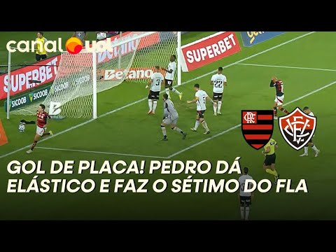 QUE PINTURA DO FLAMENGO! PEDRO DÁ ELÁSTICO E FAZ O SÉTIMO DO FLA; VEJA O GOL