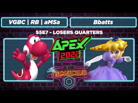 The Nightclub S5E7: Bbatts vs VGBC | RedBull | aMSa - Losers Quarters SSBM