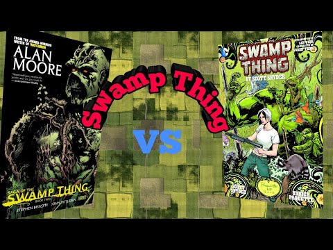 Swamp Thing Alan Moore vs Scott Synder
