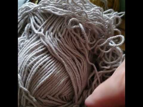 1. Neu - Dänische Spüllappen stricken - Muster - hier: Perlmuster - 22.10.23