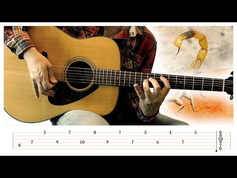 Scorpion Desert [Arabic & Ancient Egyptian] Guitar Lesson w/ Tabs!