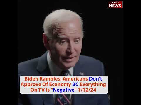 Biden: No Approve BC Everything On TV Is Negative; VHarris To Schoolers: It's Called Air Force Two!