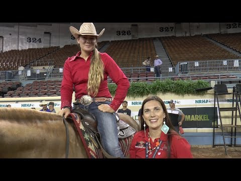 2018 NRHA Derby – Emily Opell – Youth Non Pro Champion